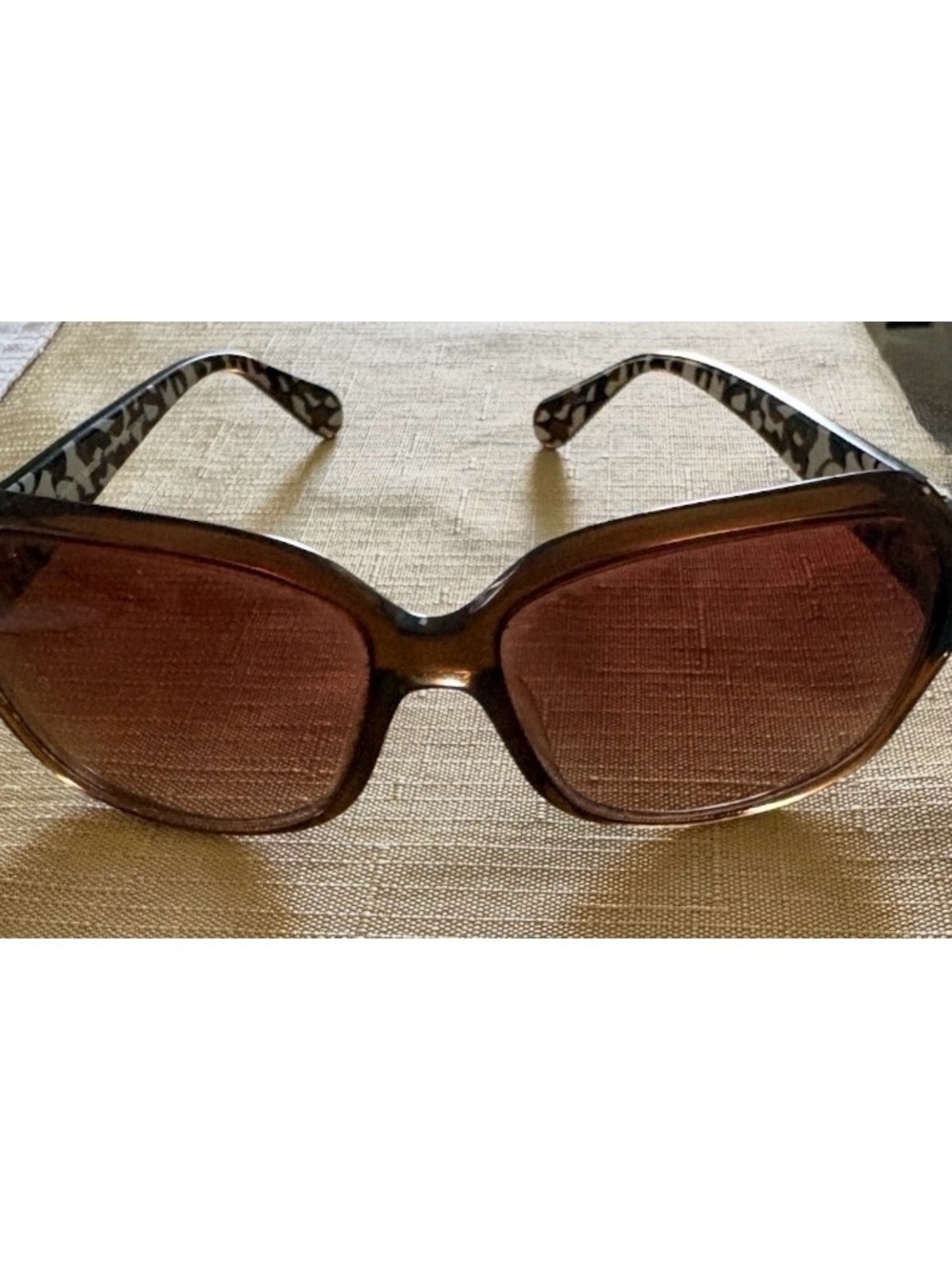 Brown Diane Von Furstenberg Sunglasses